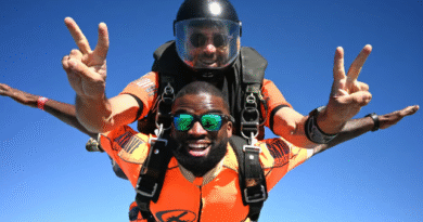Skydiving 10.000ft